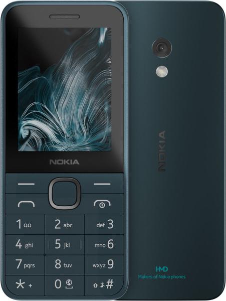 Nokia 225 4G (2024) Dark Blue Front-Back